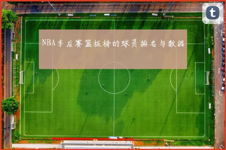NBA季后赛篮板榜的球员排名与数据